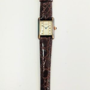 カルティエ  ヴェルメイユ  時計を高価買い取りさせて頂きました。