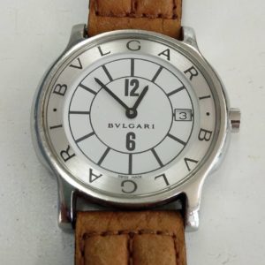 ブルガリソロテンポ時計を高価買い取りさせて頂きました。